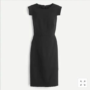 Jcrew black dress size 12
